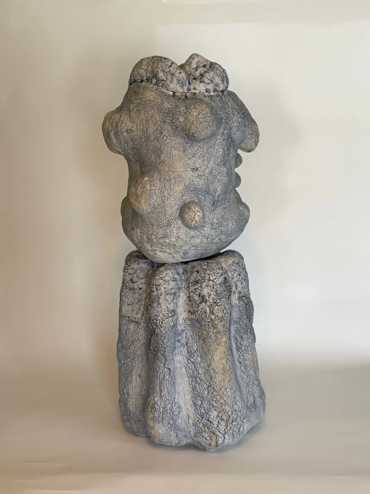 Upheld Blue Body by Naomi Kadinoff